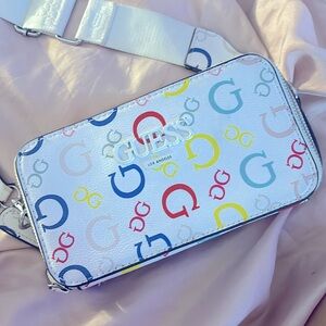 GUESS MULTI-COLOR PURSE